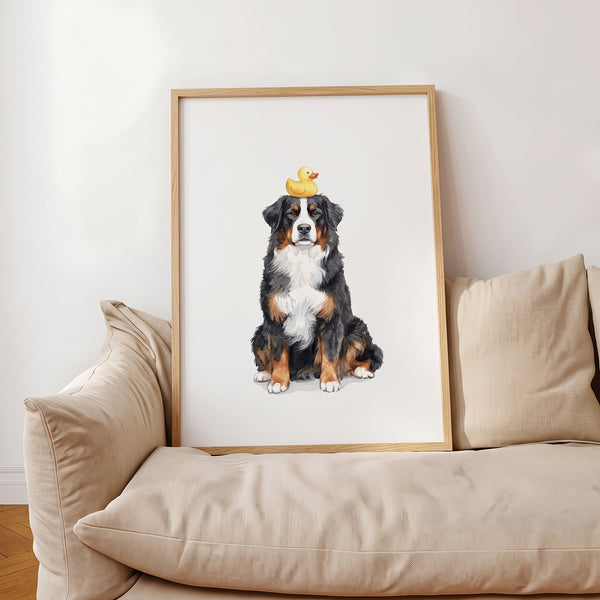 Rubber Ducky Pet Portrait