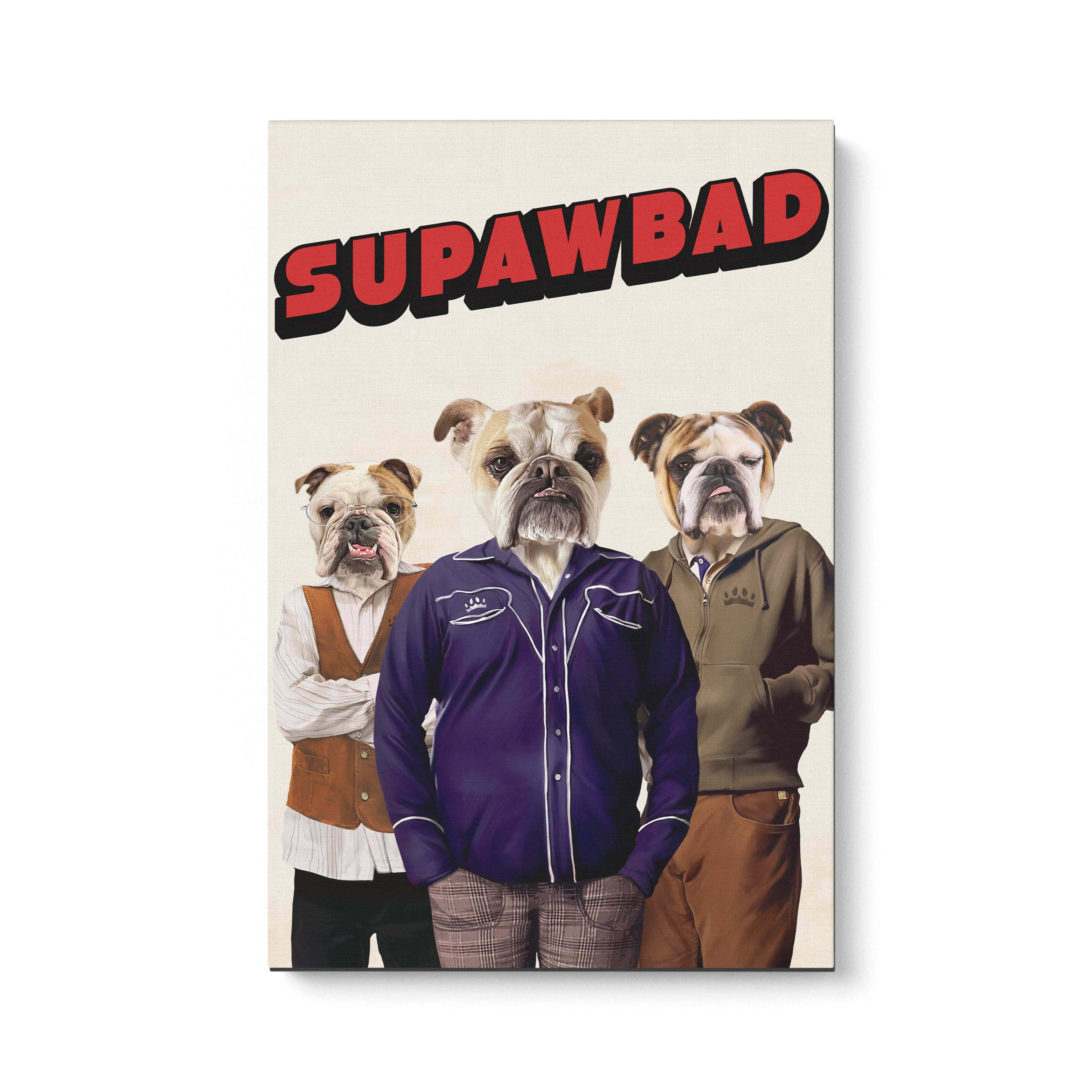 Supawbad - Custom Pet Canvas