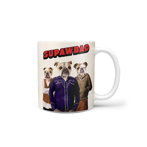 Crown and Paw - Mug Supawbad - Custom Mug 11oz