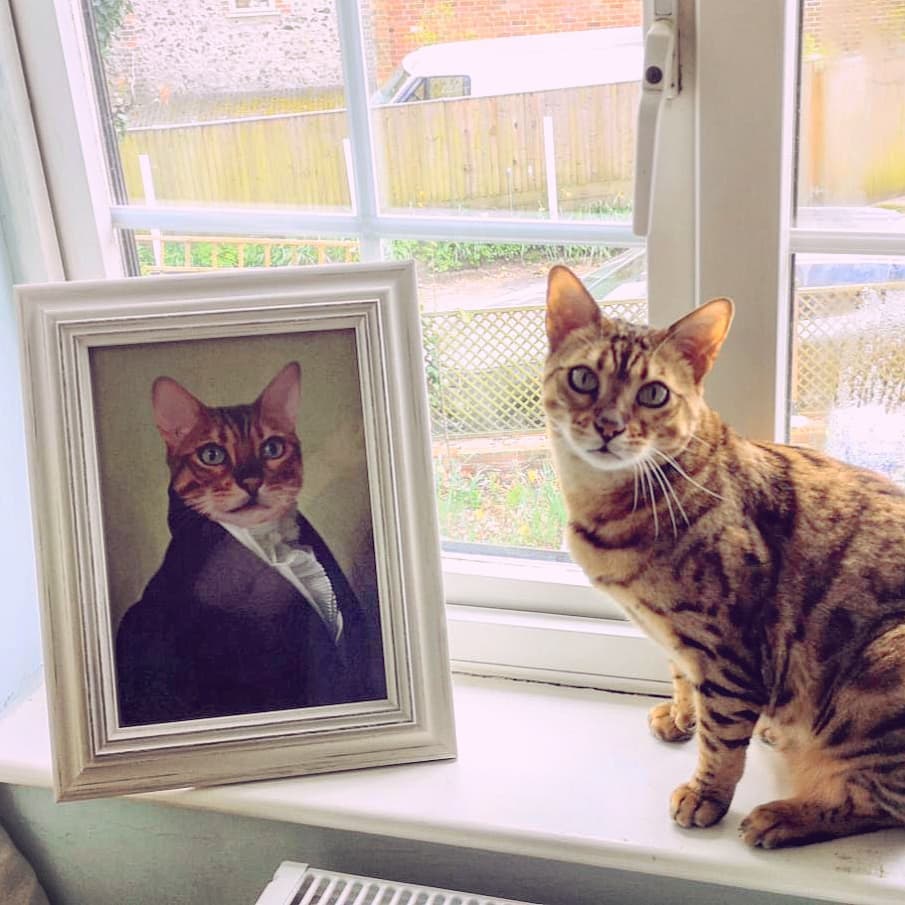 Crown and Paw - Poster The Ambassador - Custom Pet Poster