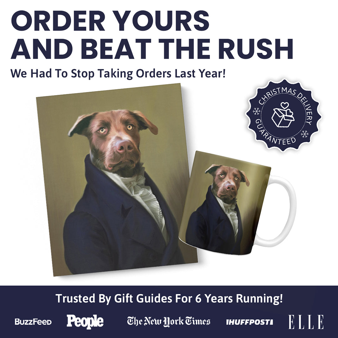 The Ambassador - Custom Pet Canvas