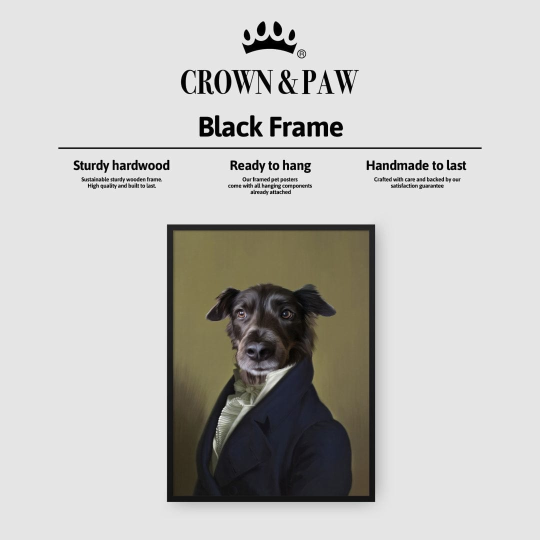 Crown and Paw - Poster The Ambassador - Custom Pet Poster