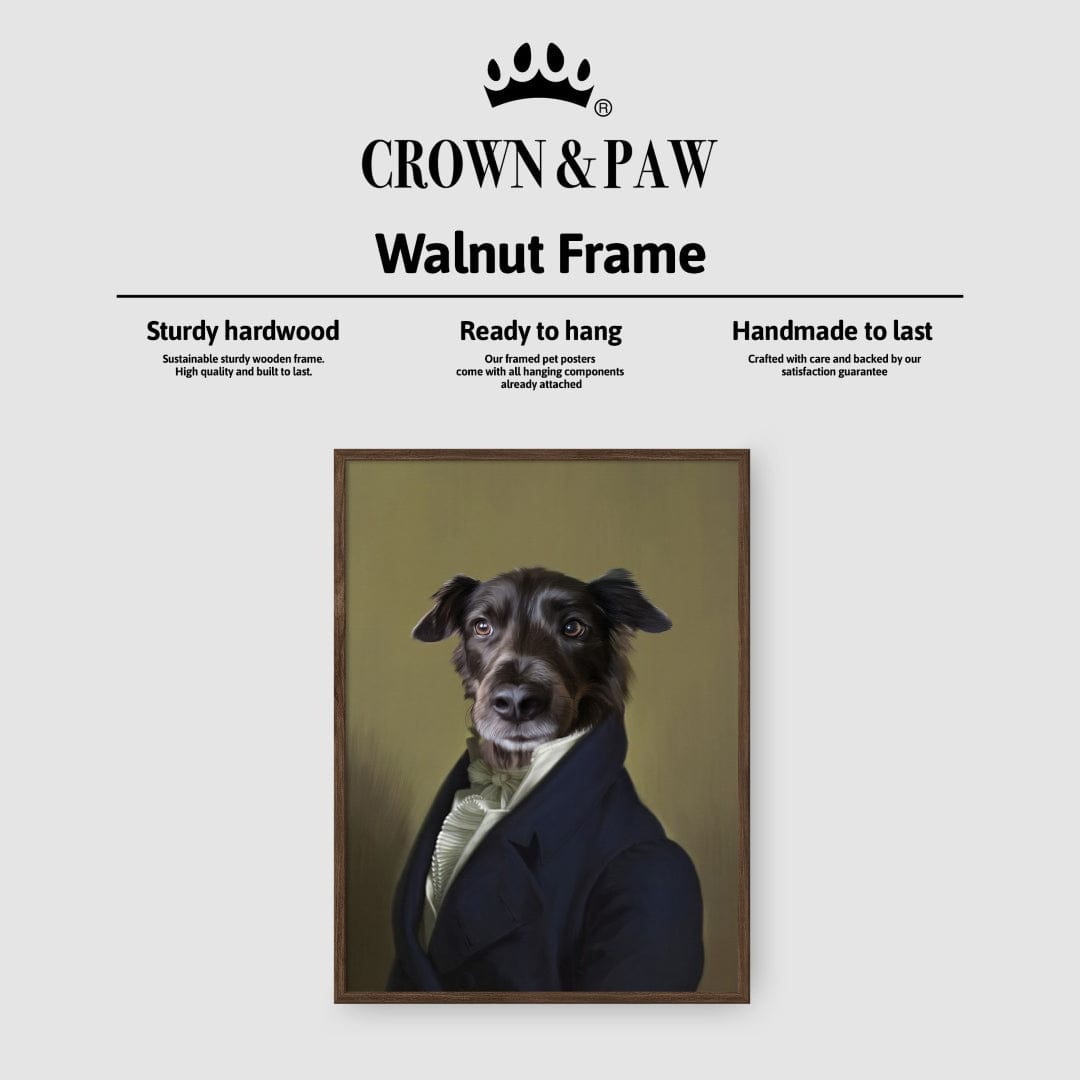 Crown and Paw - Poster The Ambassador - Custom Pet Poster