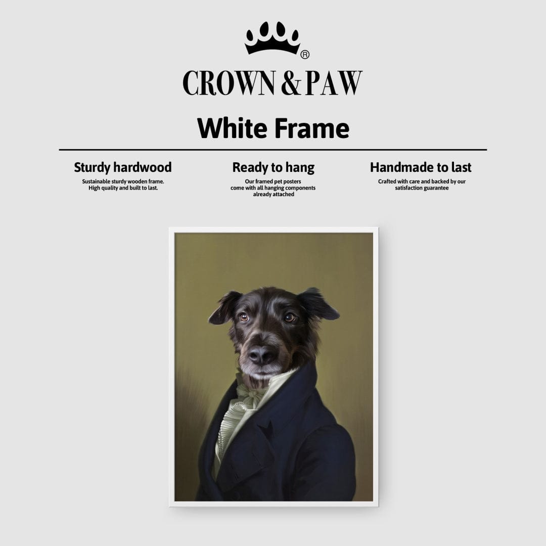 Crown and Paw - Poster The Ambassador - Custom Pet Poster