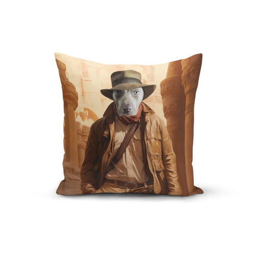 The Archeologist - Custom Throw Pillow