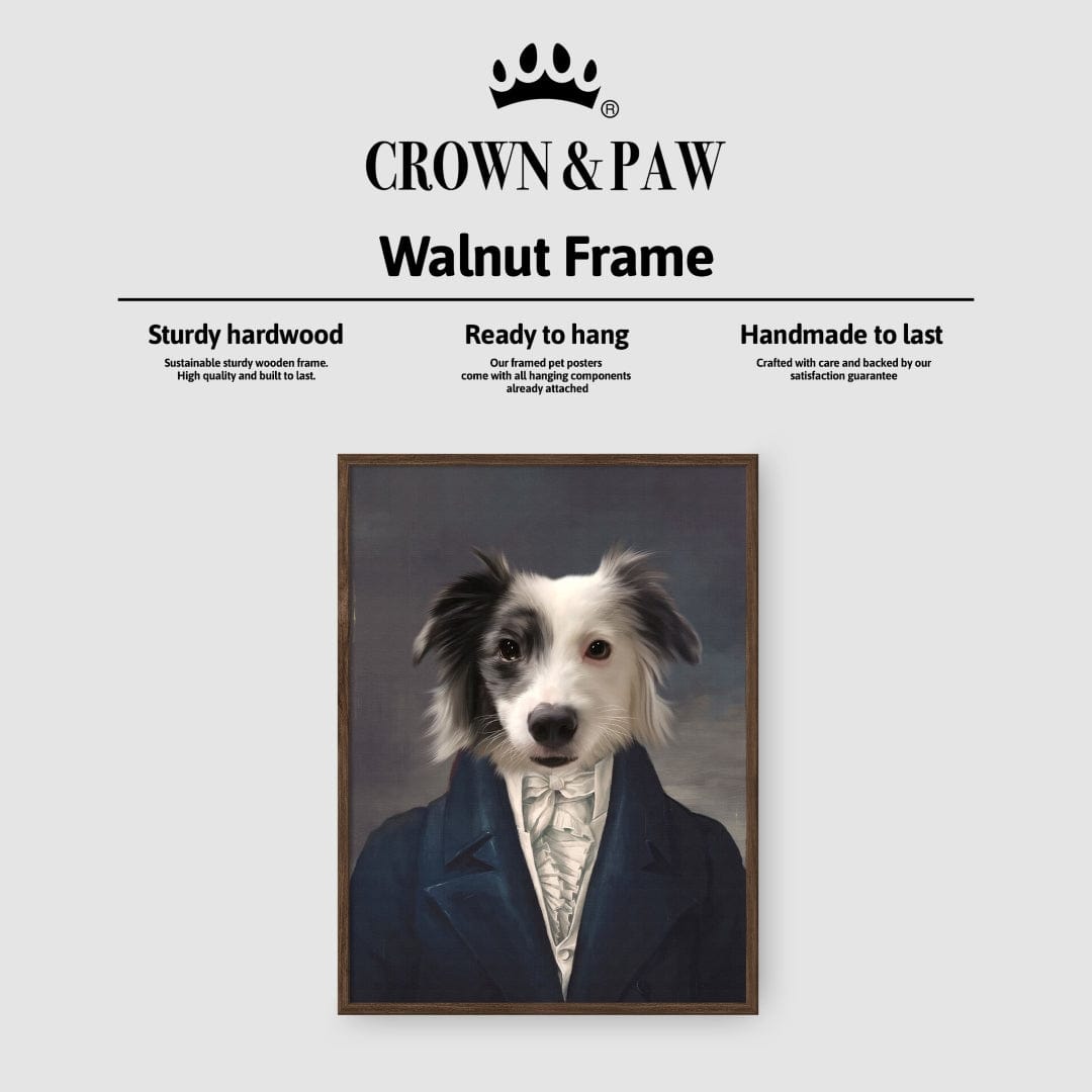 Crown and Paw - Poster The Aristocrat - Custom Pet Poster