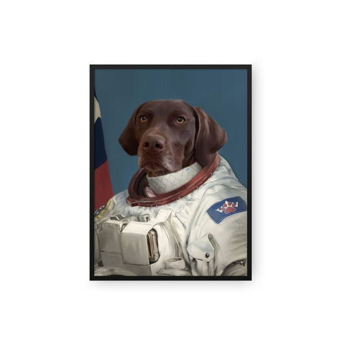 Crown and Paw - Poster The Astronaut - Custom Pet Poster