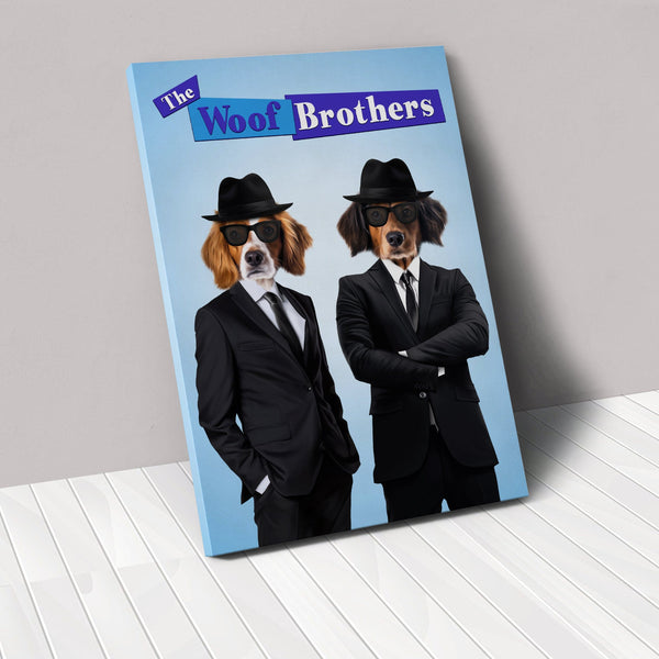 The Blues Brothers - Custom Pet Canvas