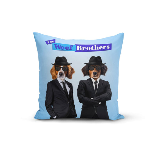 Crown and Paw - Throw Pillow The Blues Brothers - Custom Throw Pillow