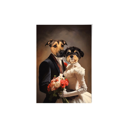 The Bride and Groom - Custom Pet Poster