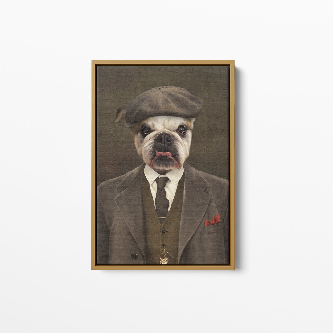 The British Gangster - Custom Pet Canvas