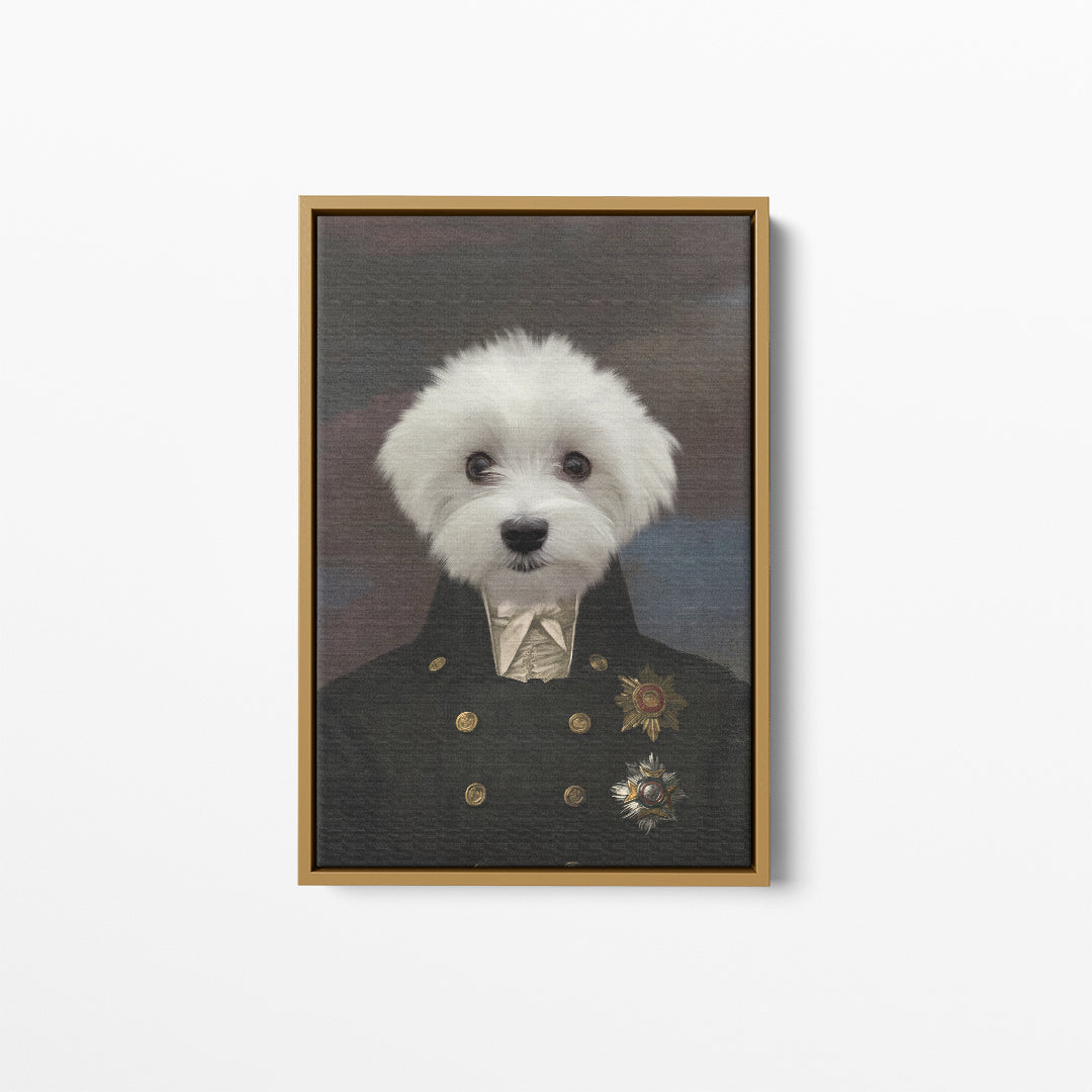 The Captain - Custom Pet Canvas