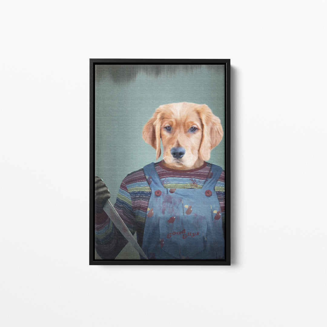 Chucky Portrait - Custom Canvas