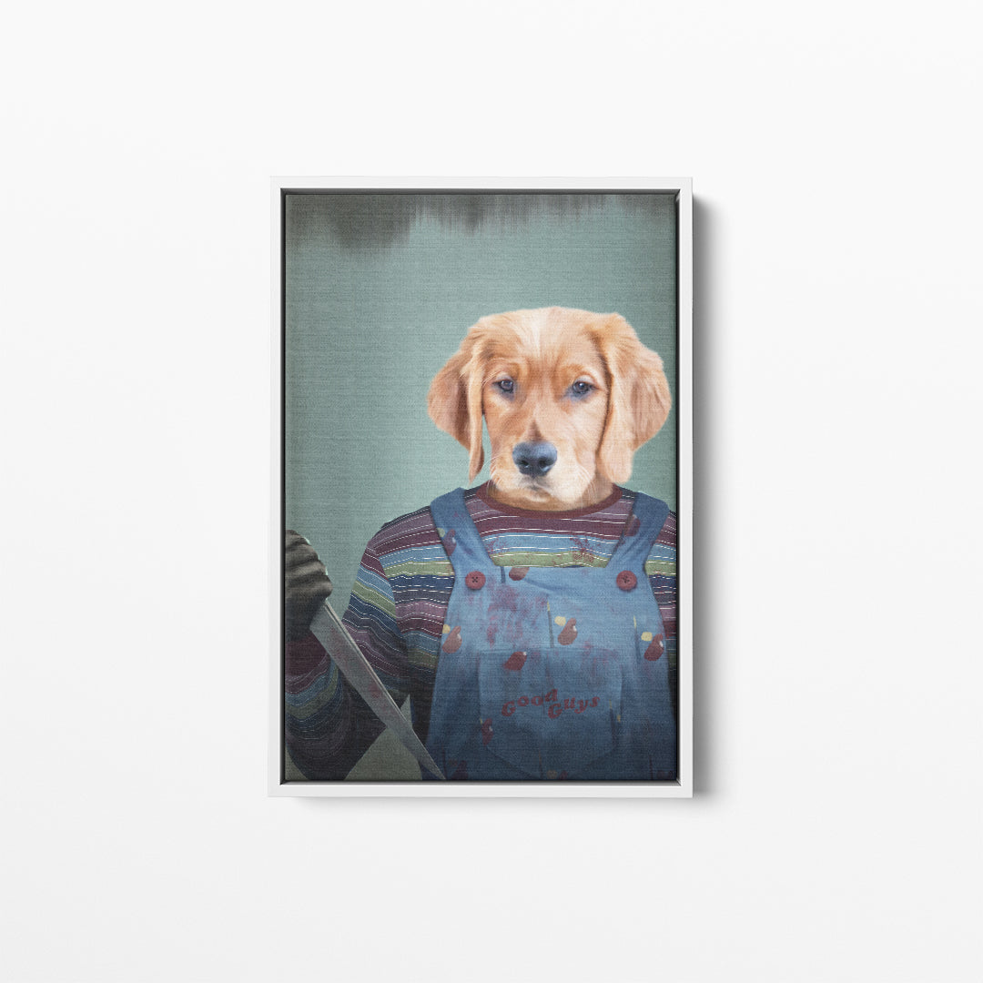 Chucky Portrait - Custom Canvas
