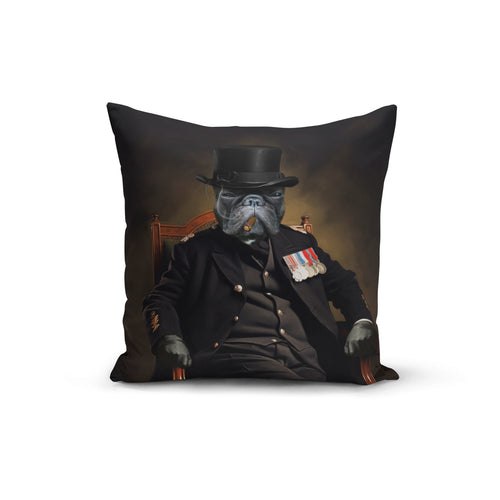 The Churchill - Custom Throw Pillow