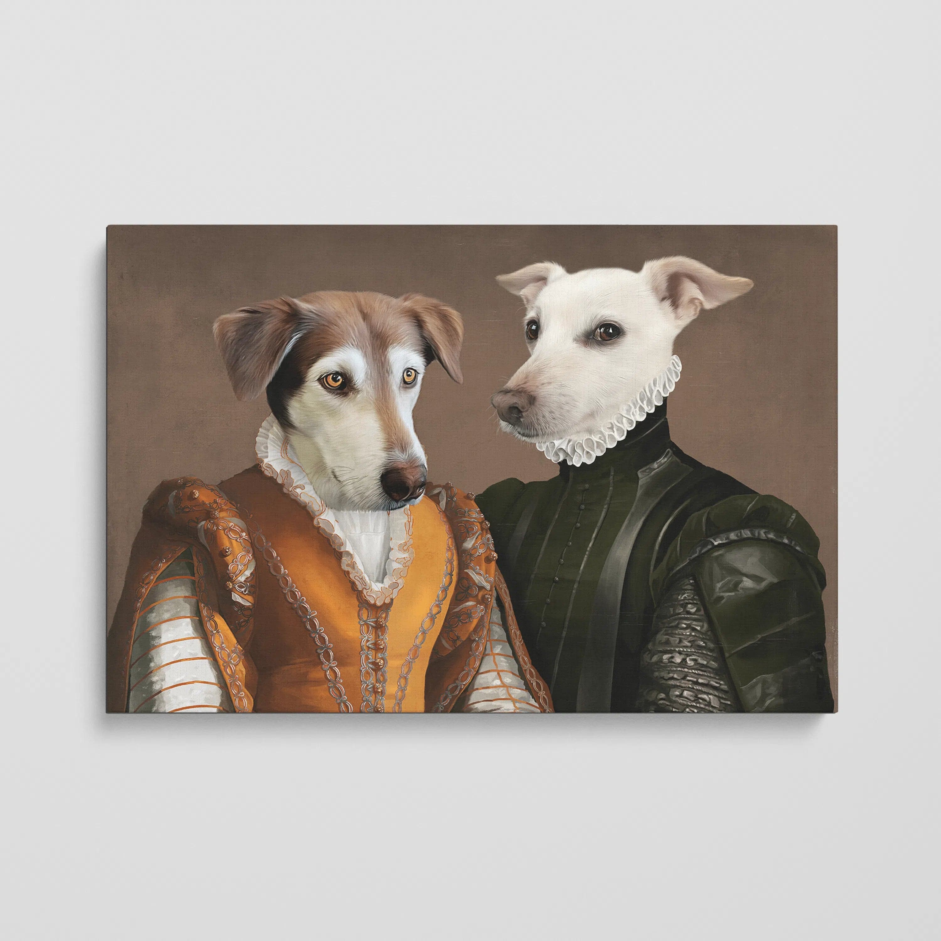 The Classy Couple - Custom Pet Canvas
