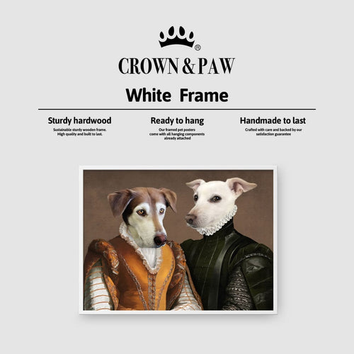 Crown and Paw - Poster The Classy Couple - Custom Pet Poster