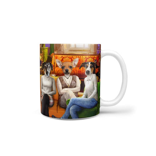 Crown and Paw - Mug Coffee House Girls - Custom Mug 11oz