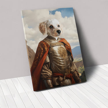 The Conquistador - Custom Pet Canvas