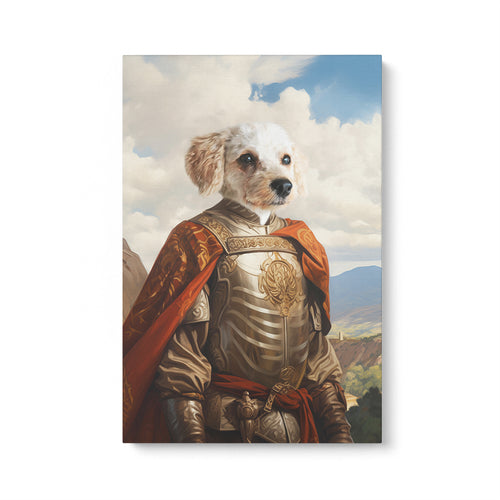 The Conquistador - Custom Pet Canvas