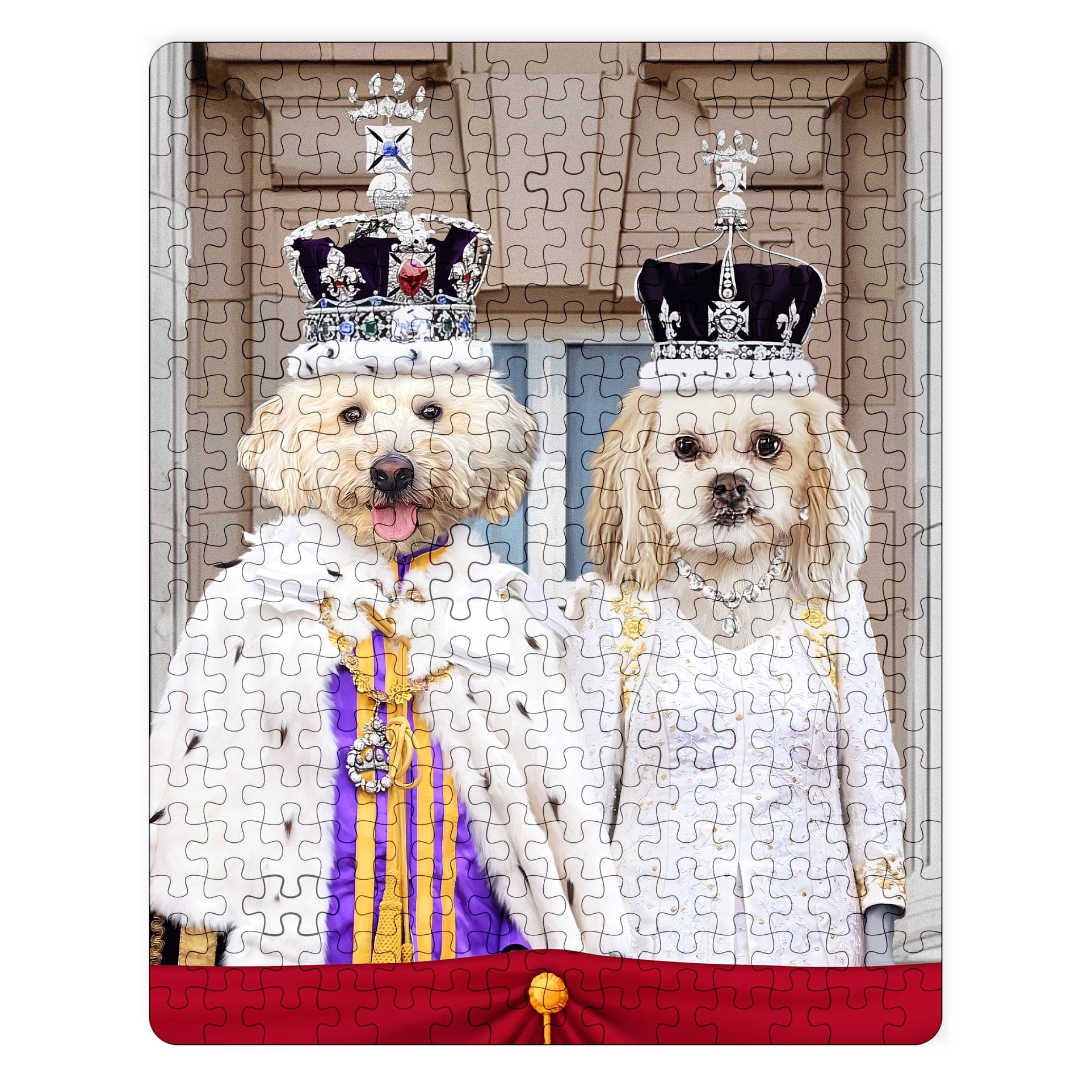 The Coronation Couple - Custom Puzzle