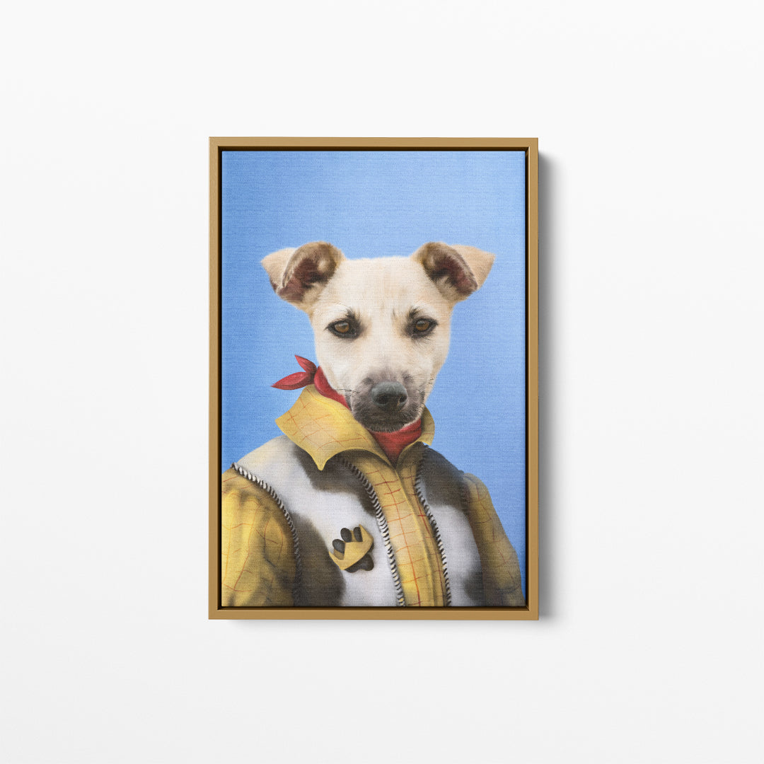 The Cowboy - Custom Pet Canvas