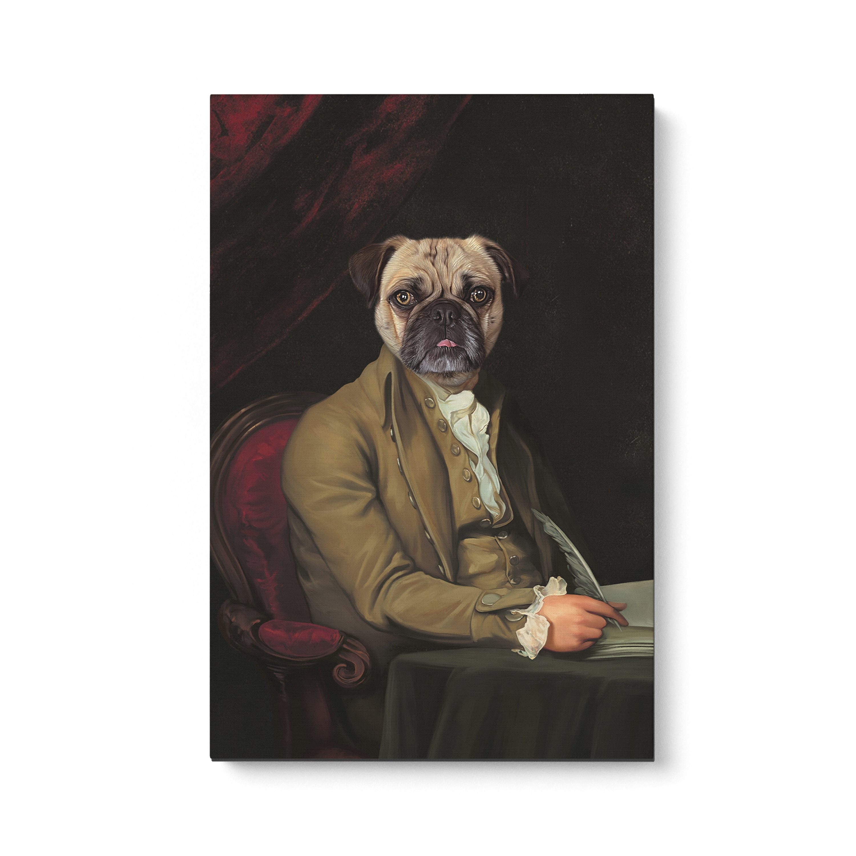 The Declaration - Custom Pet Canvas
