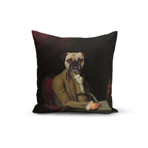 Crown and Paw - Throw Pillow The Declaration - Custom Throw Pillow