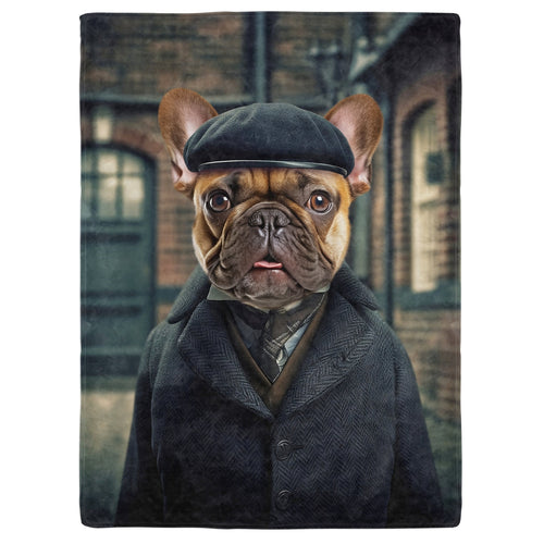 Crown and Paw - Blanket The English Gent - Custom Pet Blanket