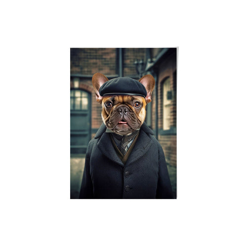 Crown and Paw - Poster The English Gent - Custom Pet Poster