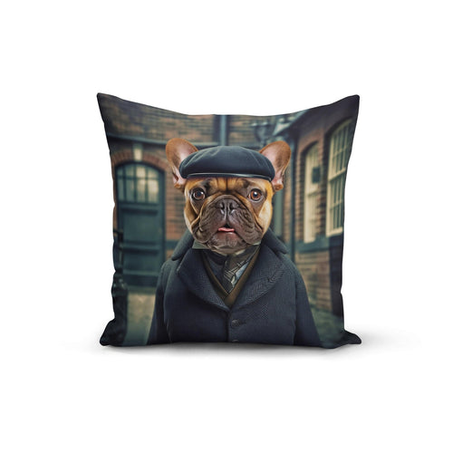 Crown and Paw - Throw Pillow The English Gent - Custom Throw Pillow