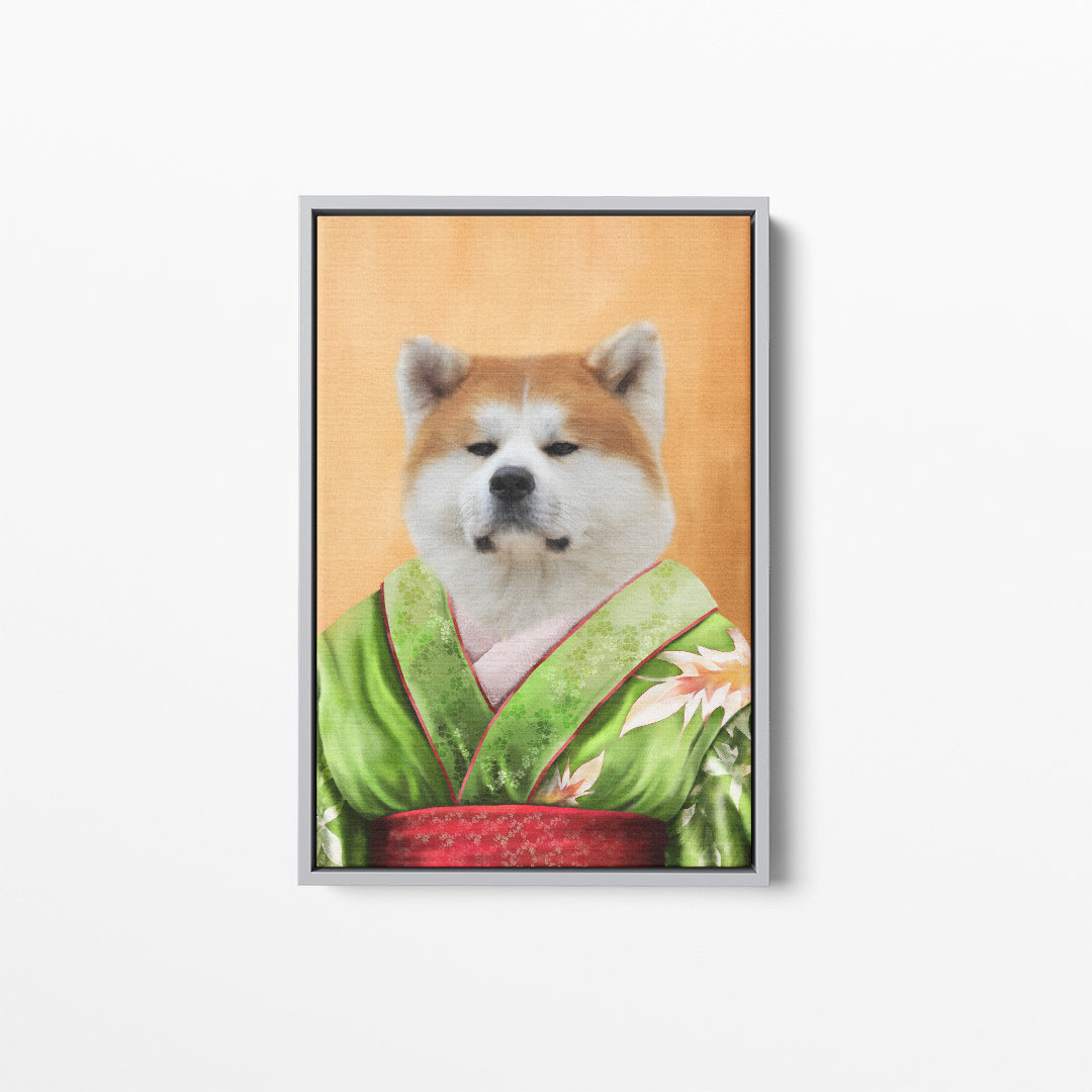 The Geisha - Custom Pet Canvas