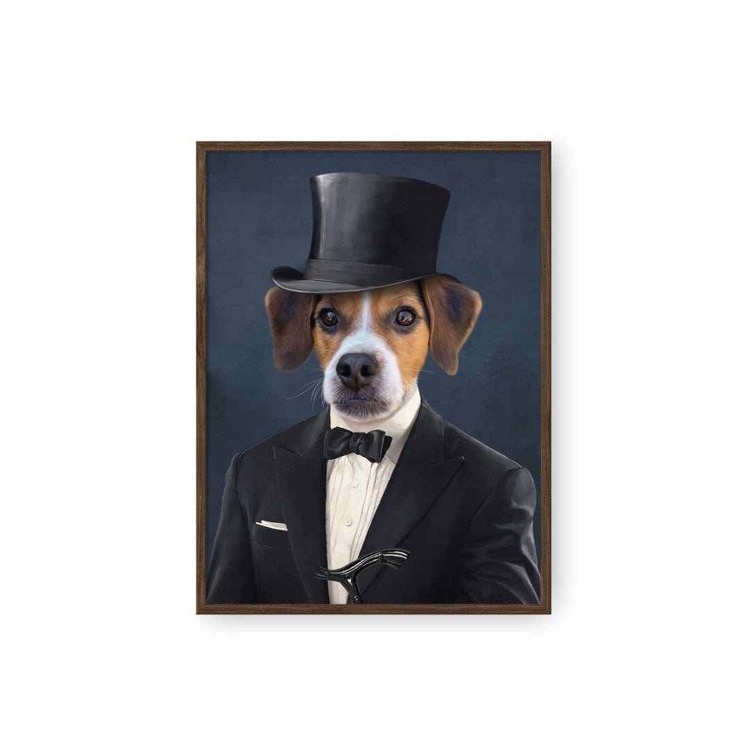 The Gentleman - Custom Pet Poster
