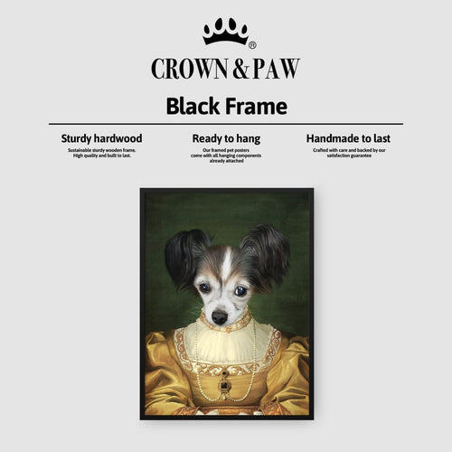 Crown and Paw - Poster The Golden Girl - Custom Pet Poster