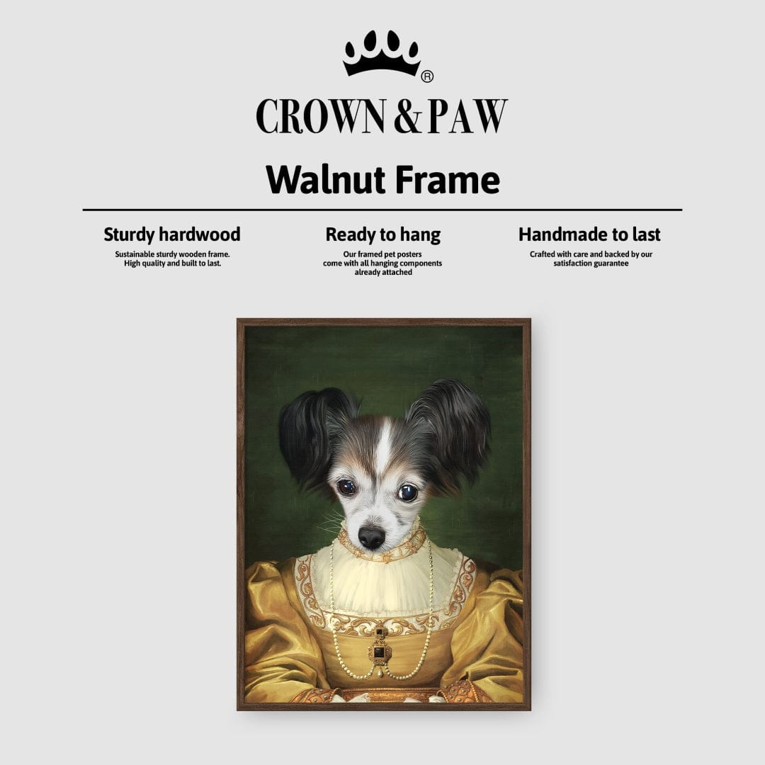 Crown and Paw - Poster The Golden Girl - Custom Pet Poster