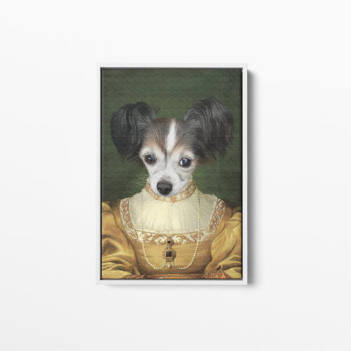 The Golden Girl - Custom Pet Canvas