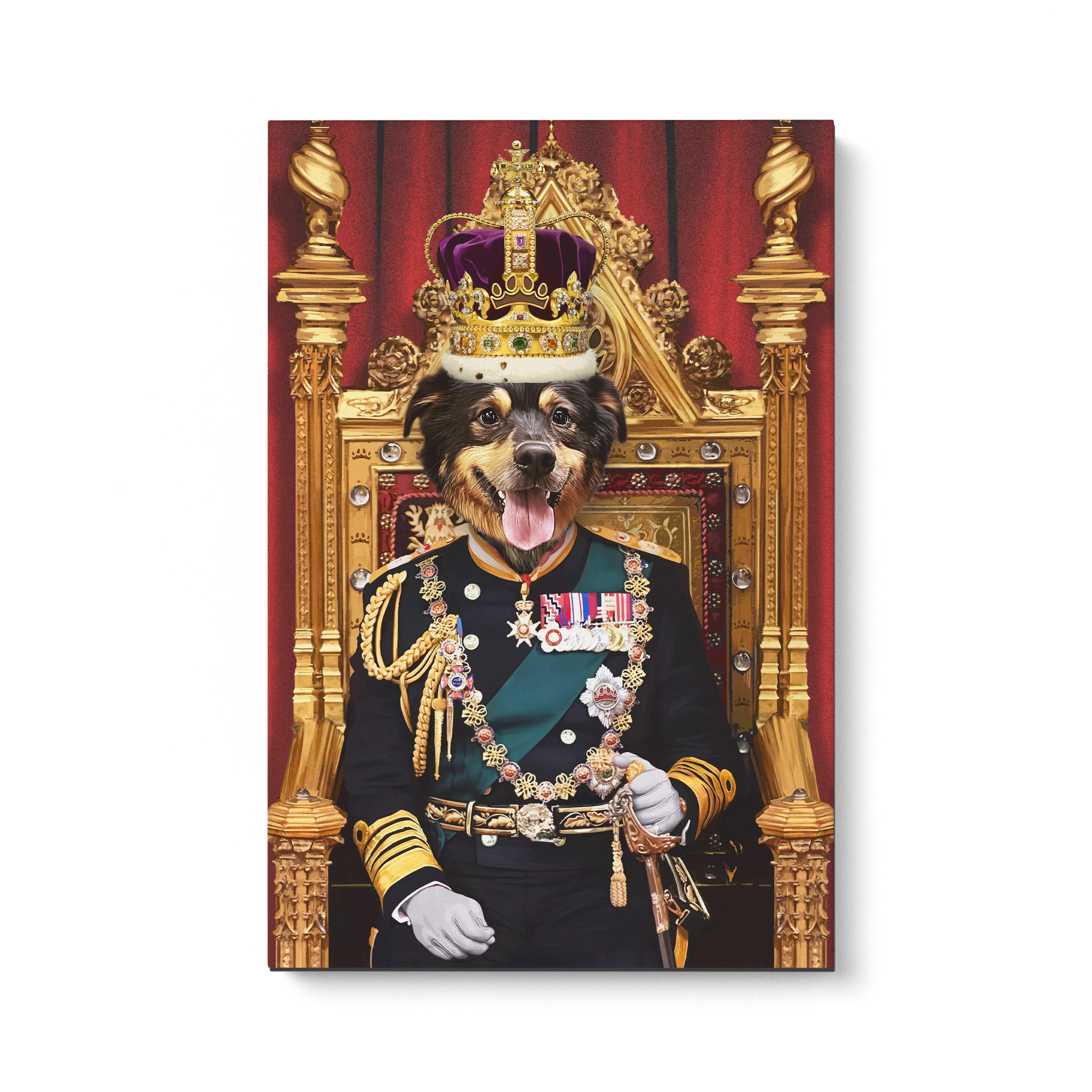 The King - Custom Pet Canvas