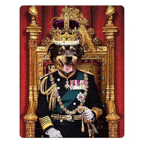 Crown and Paw - Puzzle The King - Custom Puzzle 11" x 14"