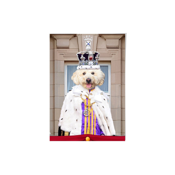 King's Coronation - Custom Pet Poster