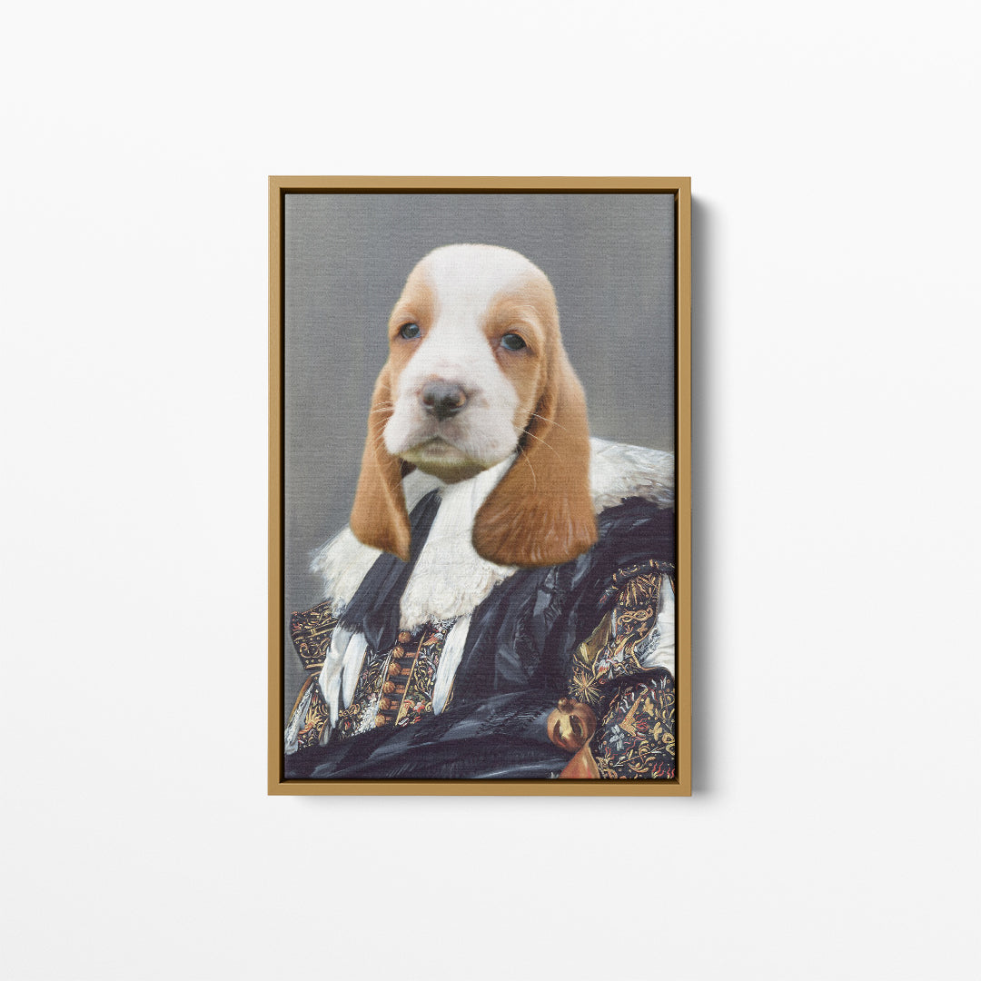 The Laughing Cavalier - Custom Pet Canvas