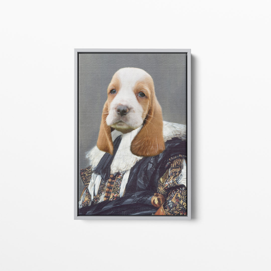 The Laughing Cavalier - Custom Pet Canvas