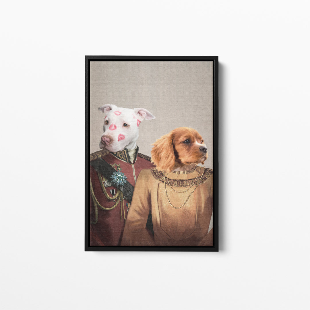 The Lord And Lady - Custom Pet Canvas