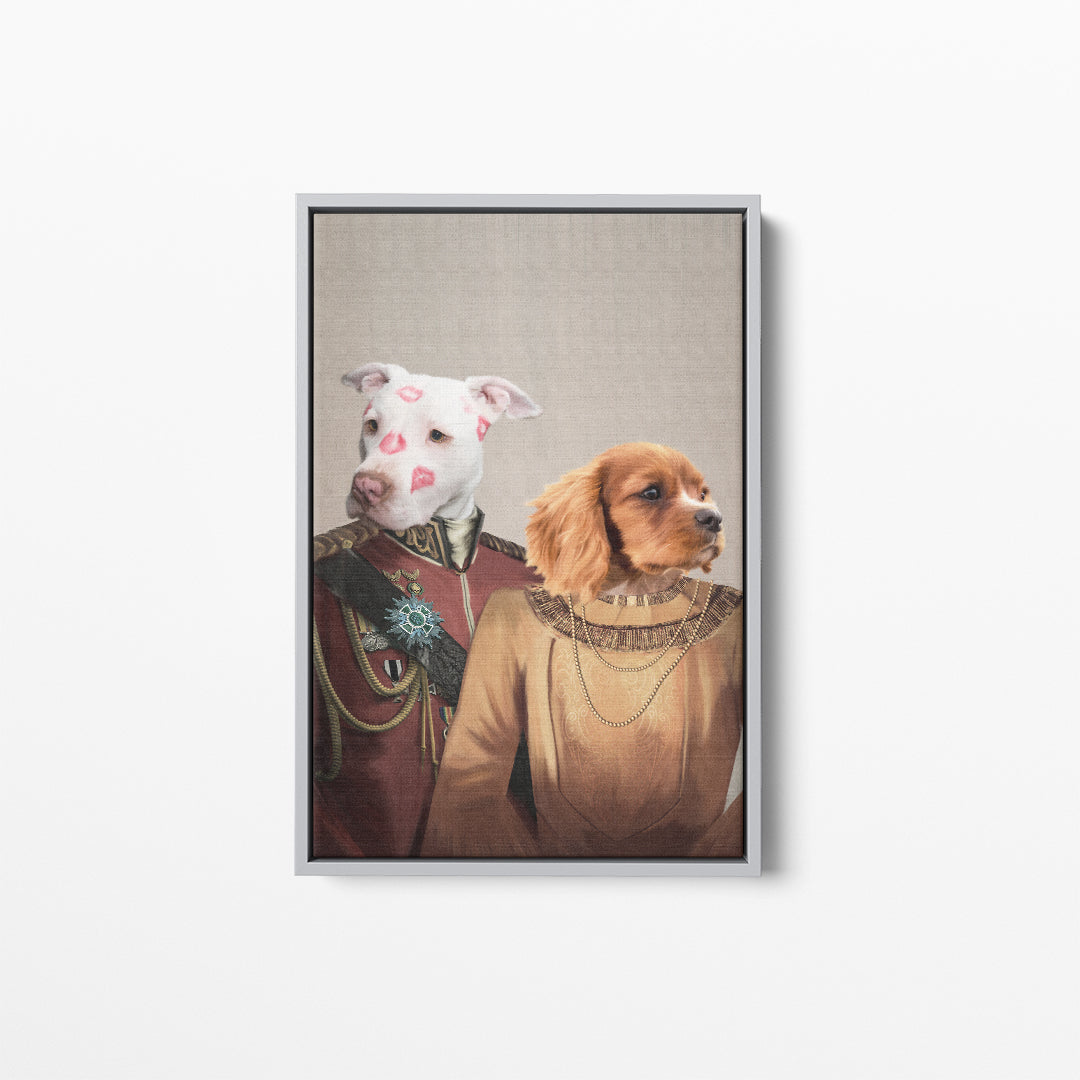 The Lord And Lady - Custom Pet Canvas