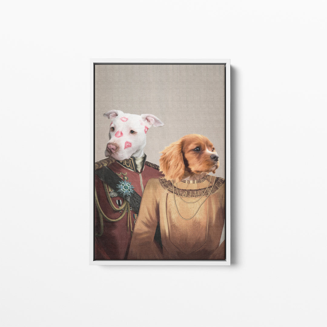 The Lord And Lady - Custom Pet Canvas