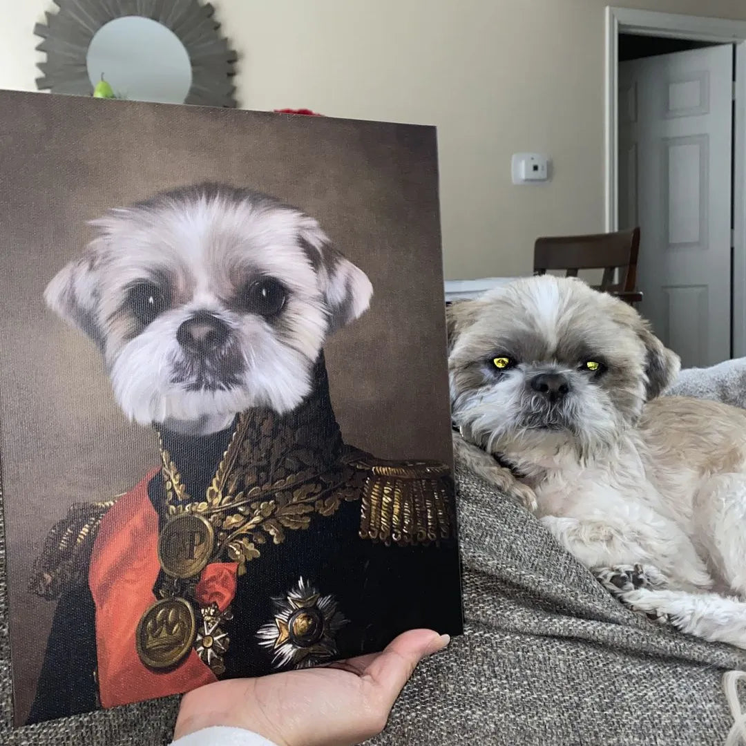 The Major - Custom Pet Canvas