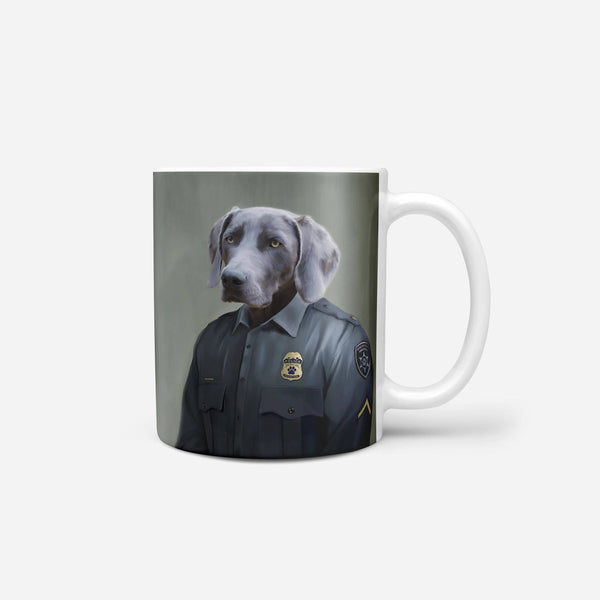 Police Officer (Male) - Custom Pet Mug