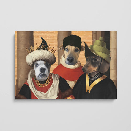 Crown and Paw - Canvas The Merchants - Custom Pet Canvas