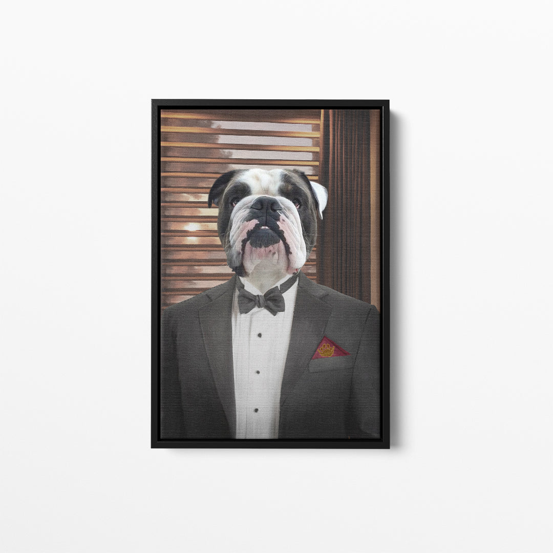 The Mobster - Custom Pet Canvas