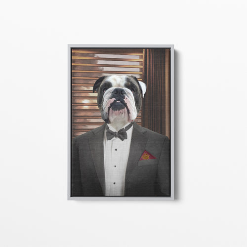 The Mobster - Custom Pet Canvas