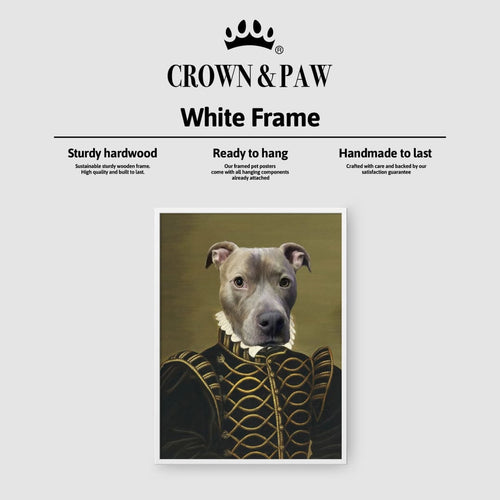 Crown and Paw - Poster The Noble - Custom Pet Poster